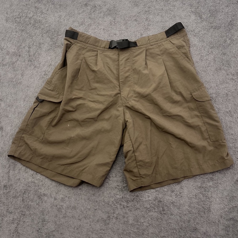 Guide Gear Men's Cargo Shorts Brown Size LARGE Utility Pockets Outdoor Work